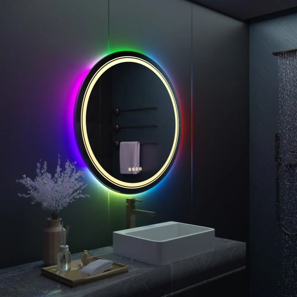 RGB Backlit Bathroom Mirror