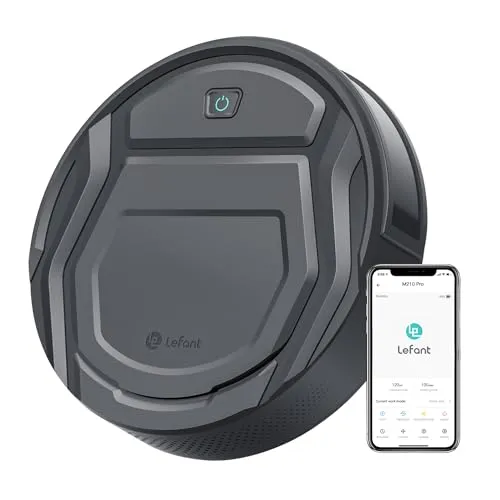 Robot Vacuum, 2200Pa Strong Suction, 120 Min Runtime, Self-Charging Robotic Vacuum