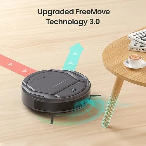 Robot Vacuum, 2200Pa Strong Suction, 120 Min Runtime, Self-Charging Robotic Vacuum