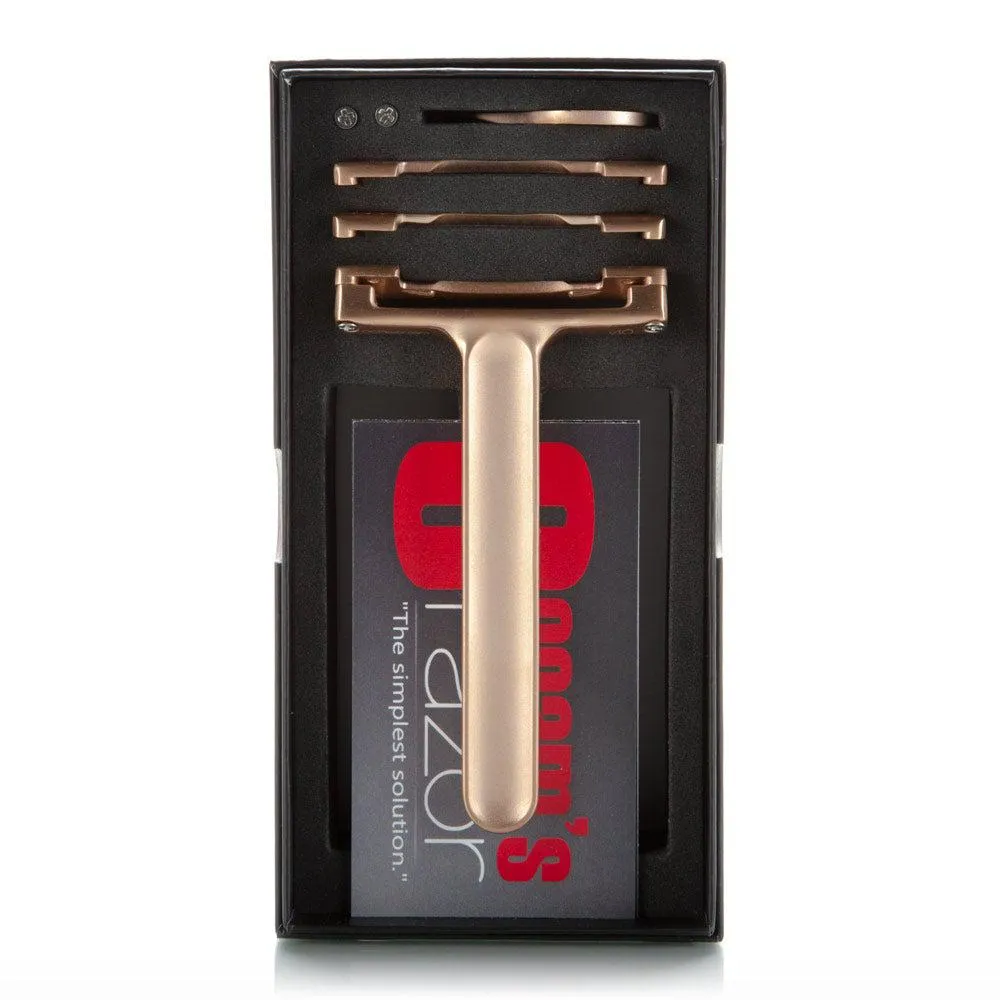 Rose Gold Occam’s Razor - Single Edge Safety Razor