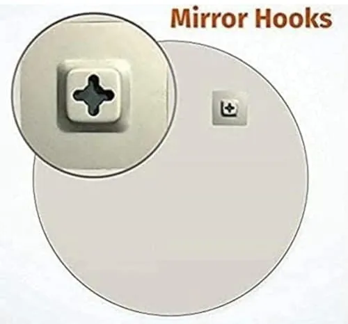 Round LED Wall Mirror for Bathroom,Wash Basin Mirror 3 Lights Size 24x24 Inch