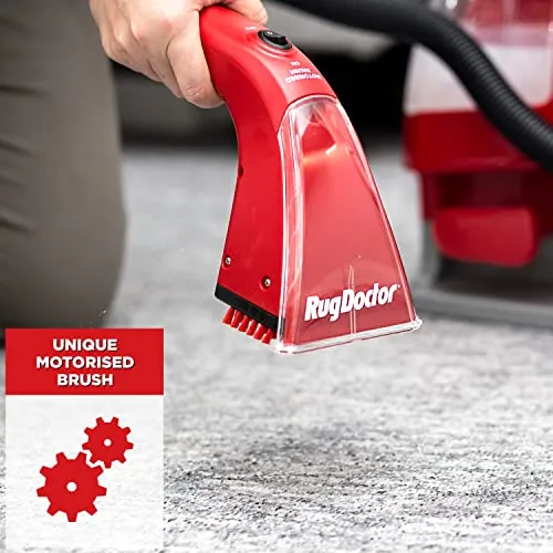 Rug Doctor 93306 Portable Spot Cleaner, Plastic, 1100 W, 1.9 liters, Red/Black