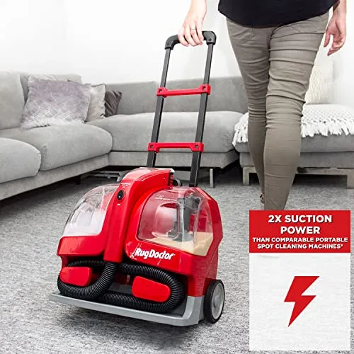 Rug Doctor 93306 Portable Spot Cleaner, Plastic, 1100 W, 1.9 liters, Red/Black