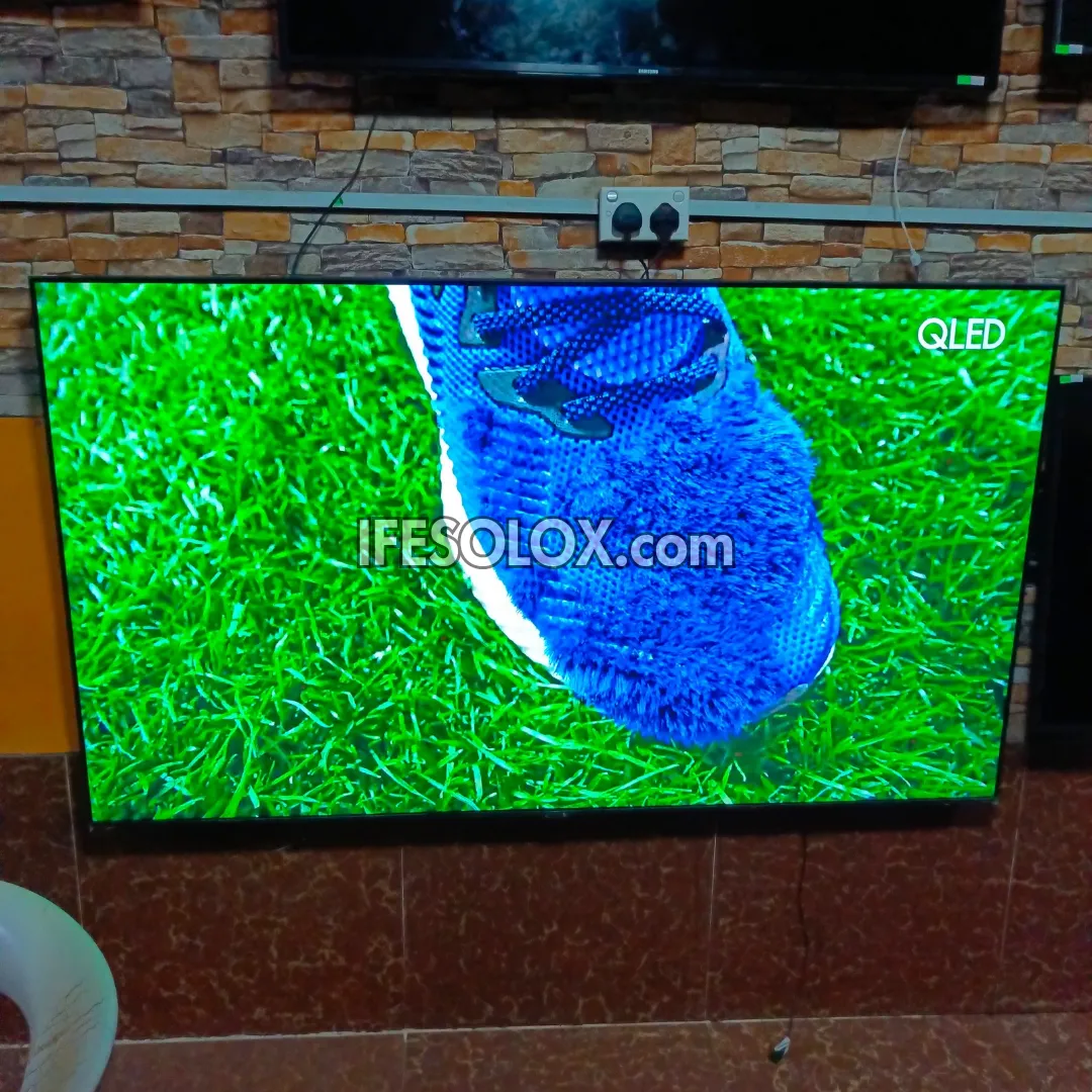 SAMSUNG 75 Inch QLED 75Q60A Certified True 4K UHD HDR10  Smart Frameless QLED TV - Foreign Used