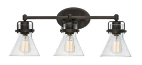 Seafarer 24" Oil Rubbed Bronze Vanity Lighting with E26 Medium Incandescent