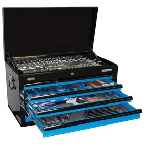 SP Tools SP50171 406 Piece Metric & SAE 7 Drawer Black & Blue SUMO Tool Chest Kit