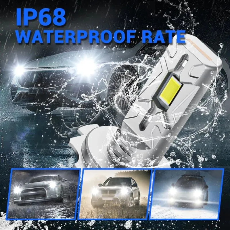 SUPAREE H7 LED Headlight Bulbs 120W with 6500K Cool White