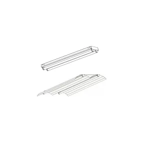 T8 FLUORESCENT RETROFIT KITS FOR INDUSTRIAL STRIPS & TROFFER / LAY-IN FIXTURES