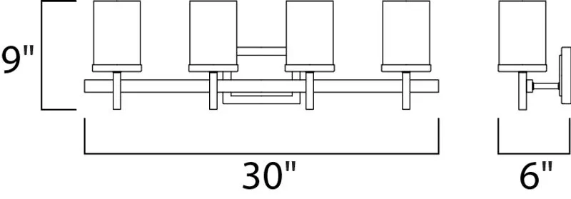 Tetra 30" Vanity Lighting
