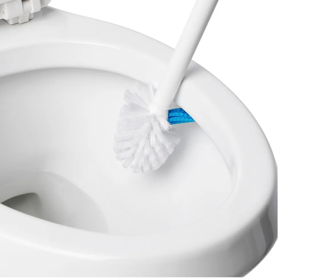 Toilet Brush with Rim Cleaner