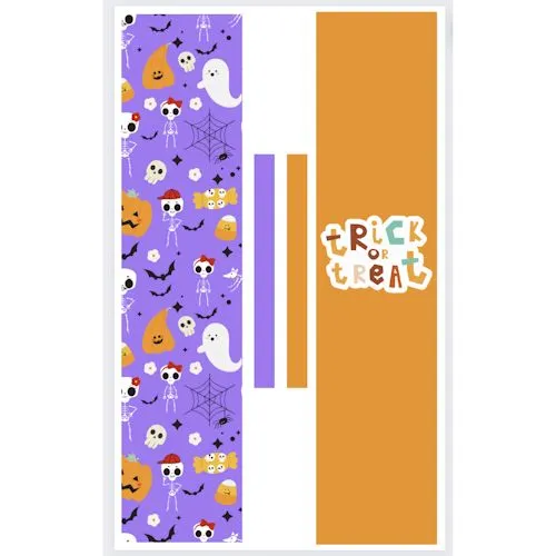 Trick Or Treat Halloween Sublimation Ready To Press Transfer
