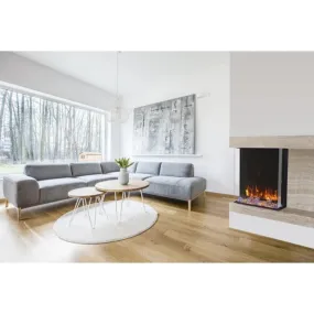 Tru-View Cube 25" Three-Sided Glass Fireplace
