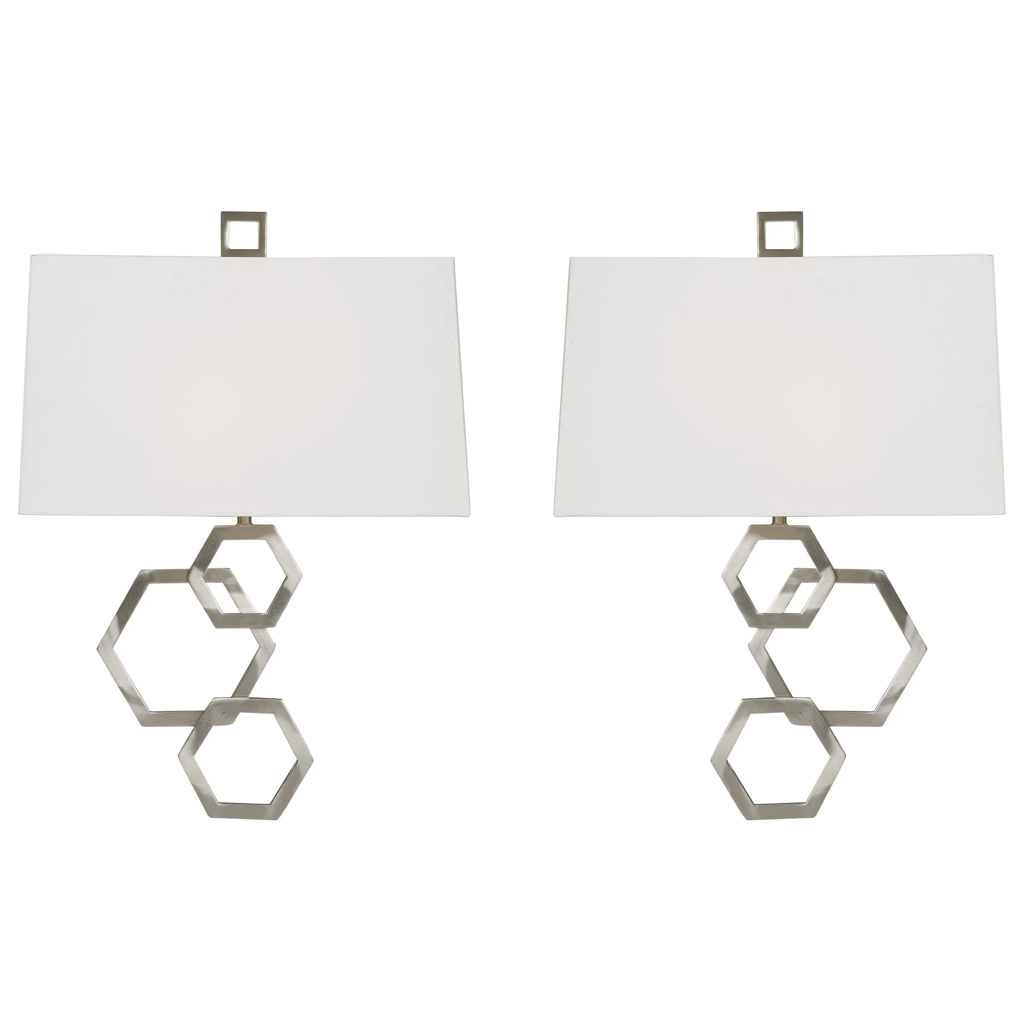 Uttermost Deseret Nickel 2 Light Sconce S/2