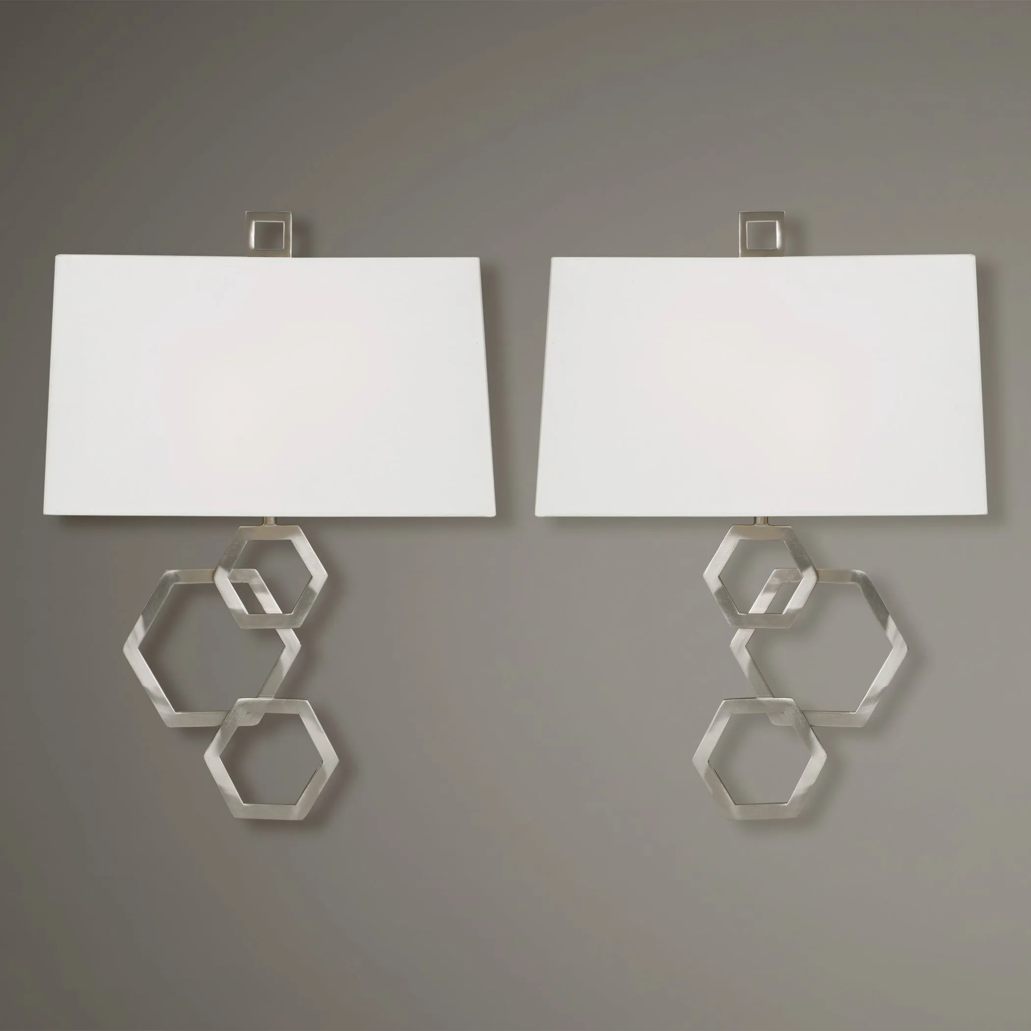 Uttermost Deseret Nickel 2 Light Sconce S/2