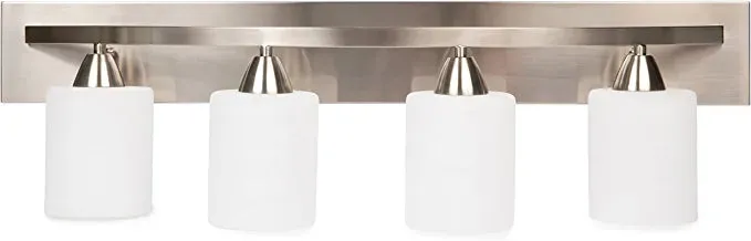 Vanity Bath Light Bar Interior Lighting Fixtures Over Mirror Modern Glass Shade