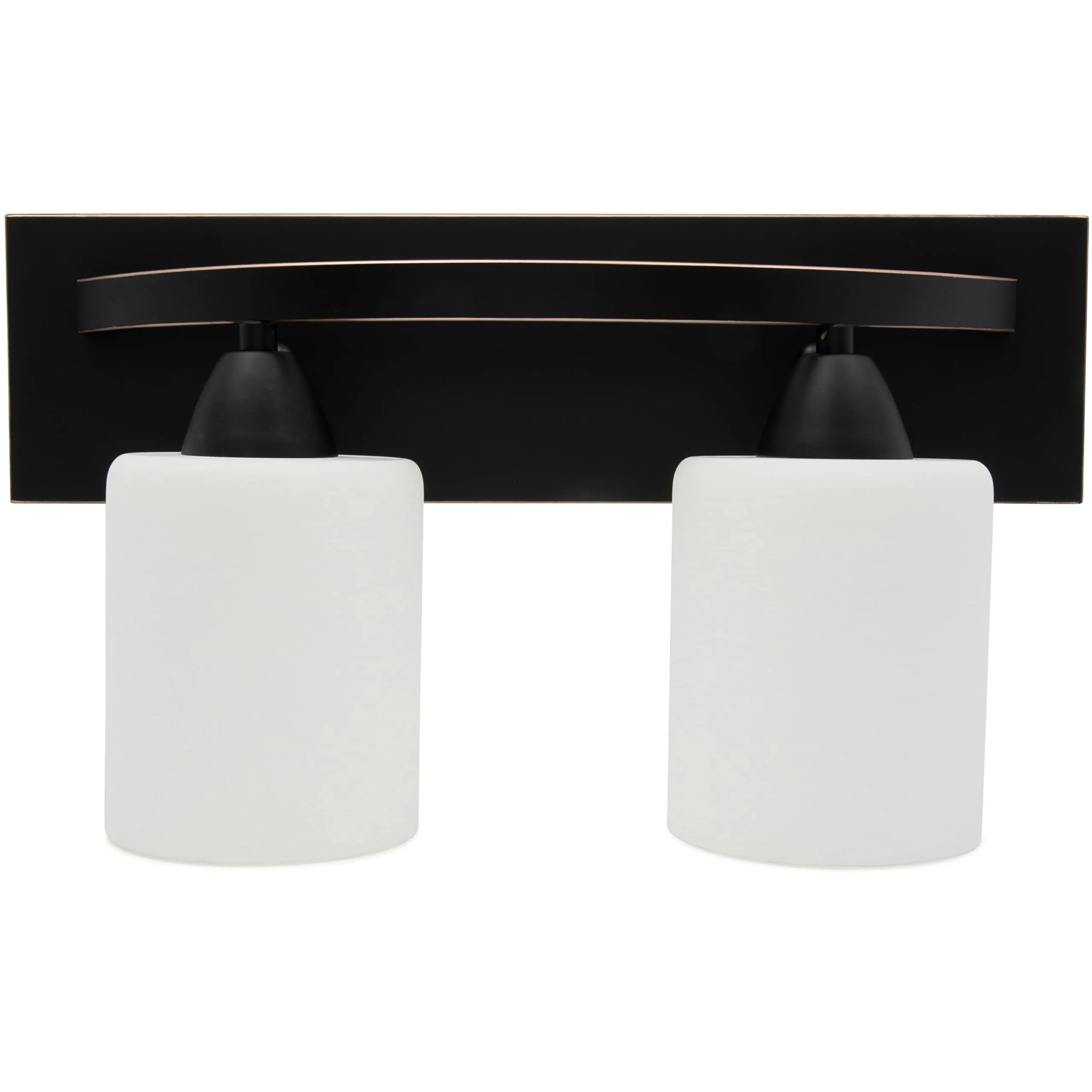 Vanity Bath Light Bar - Modern Interior Lighting Fixtures Over Mirror - With 2