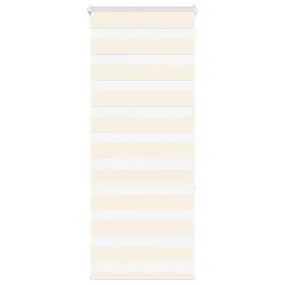 vidaXL Zebra Blind Marble Beige 60x150 cm Fabric Width 55.9 cm Polyester