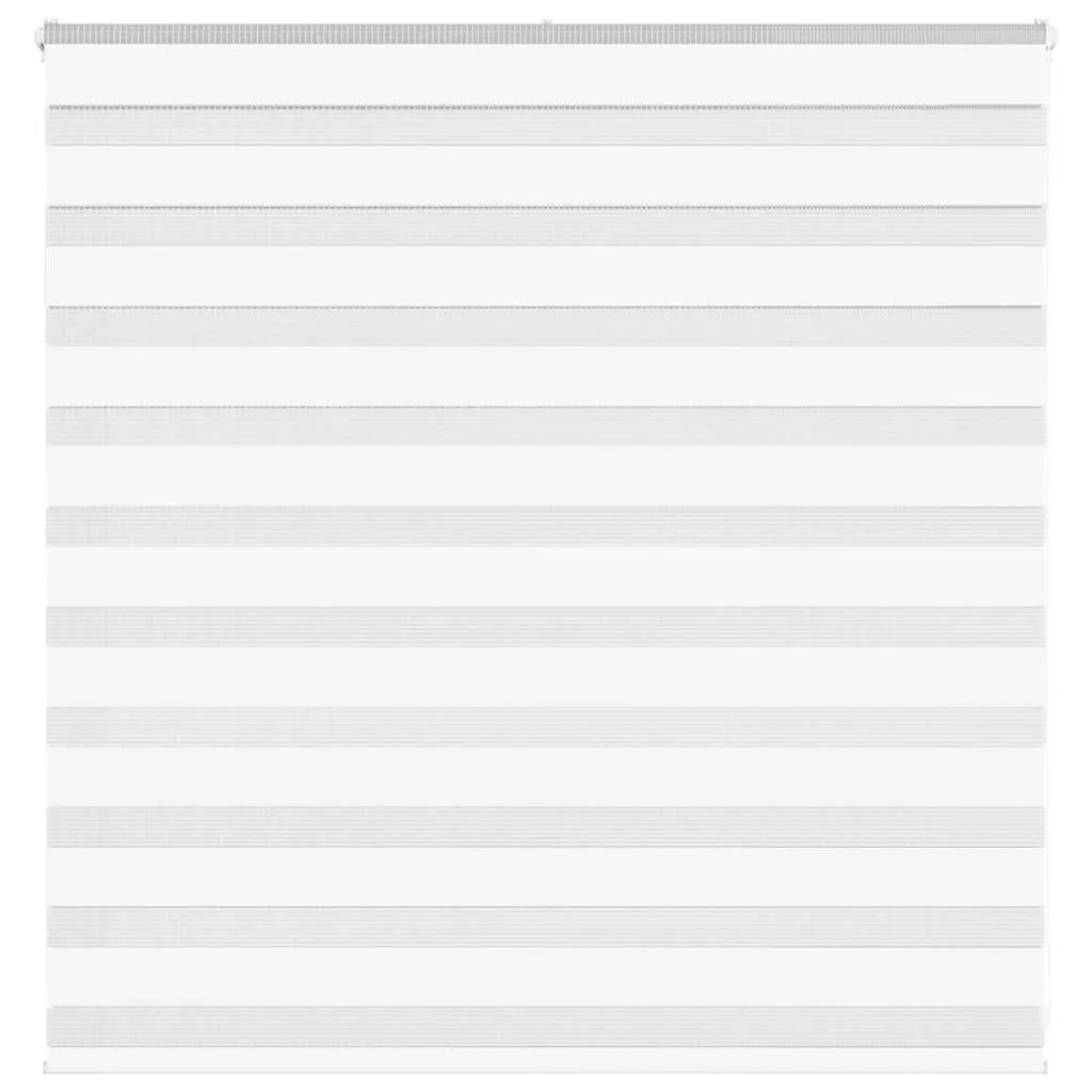 vidaXL Zebra Blind White 150x100 cm Fabric Width 145.9 cm Polyester
