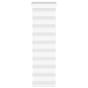 vidaXL Zebra Blind White 40x150 cm Fabric Width 35.9 cm Polyester