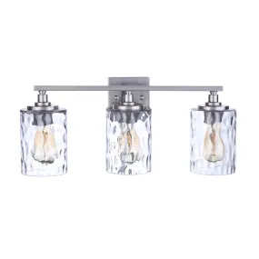 Voda 3 Light Vanity - Satin Nickel