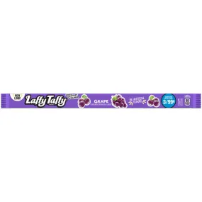 Wonka Laffy Taffy Grape Ropes - 24 Count