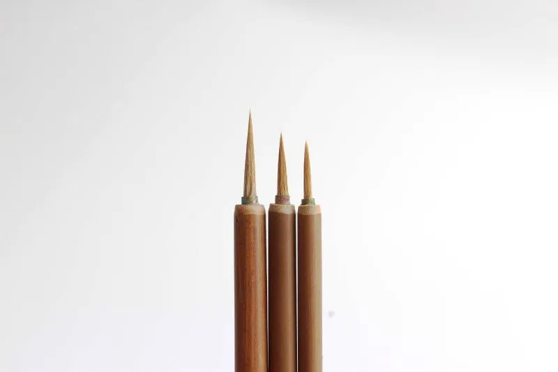 YE JIN - Ultra-Fine High-Precision Tip Gongbi Fineline Sumi Brush Set