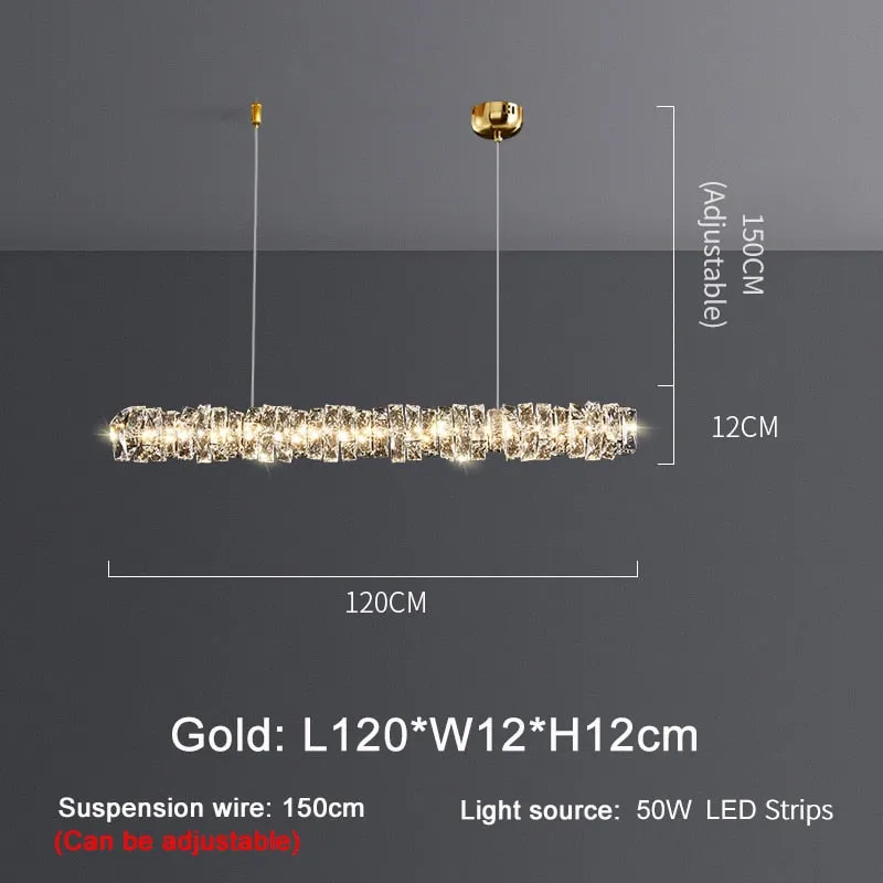 YLK Aloduk Island Luxury crystal chandelier