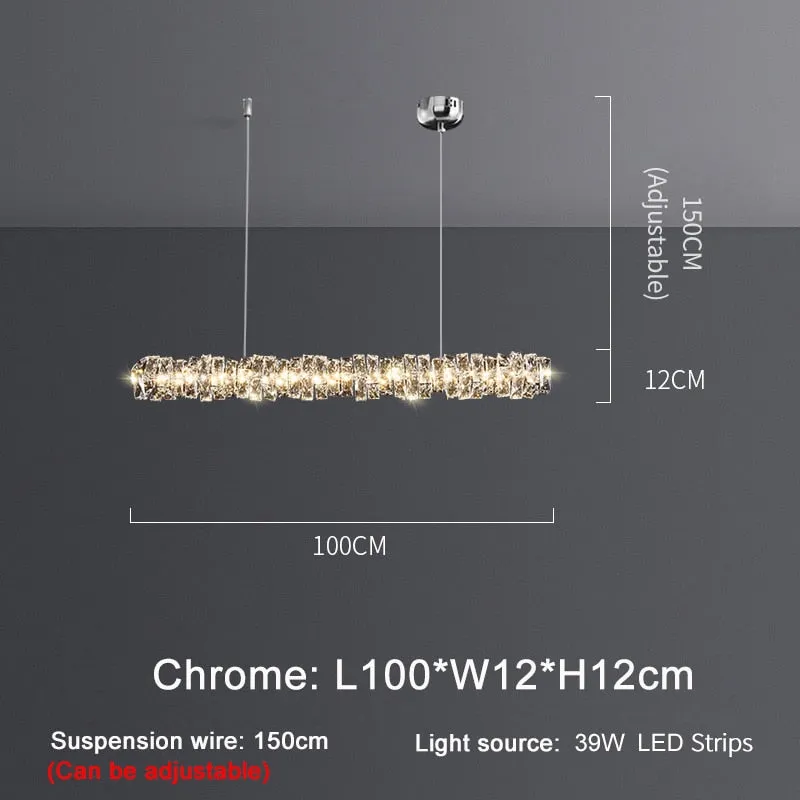 YLK Aloduk Island Luxury crystal chandelier