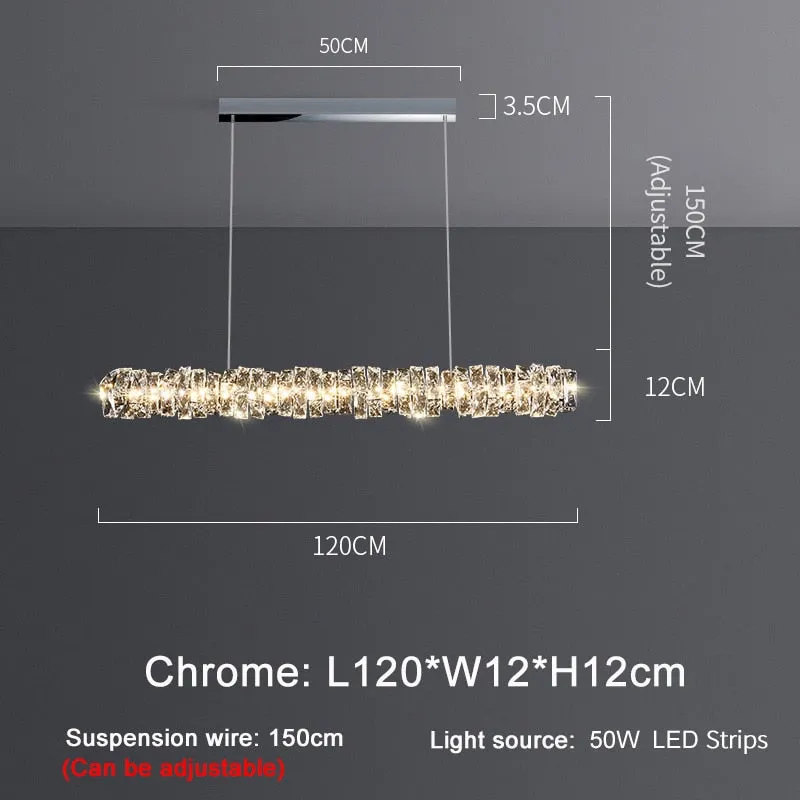YLK Aloduk Island Luxury crystal chandelier