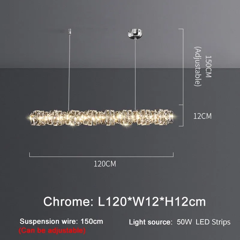 YLK Aloduk Island Luxury crystal chandelier