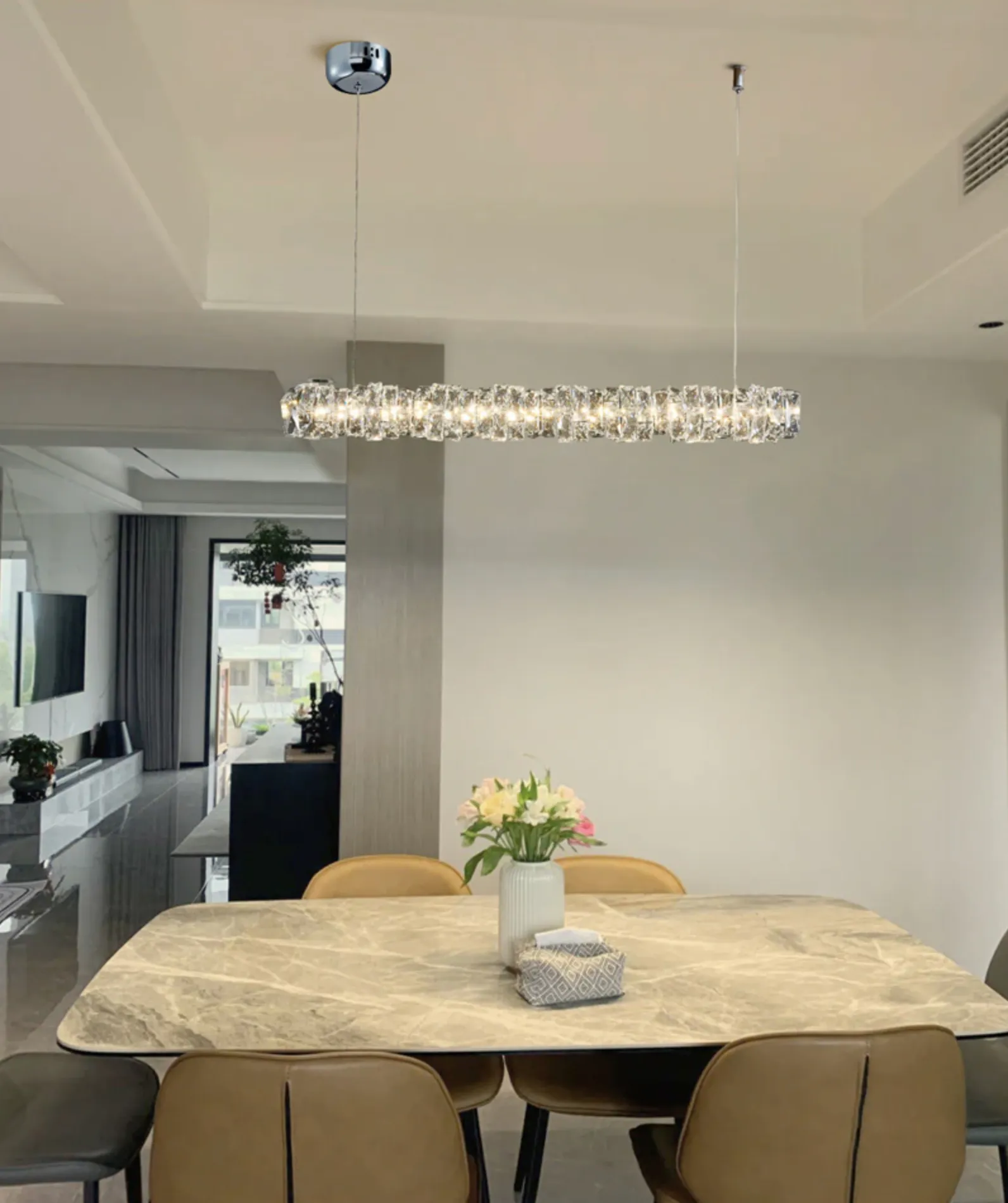YLK Aloduk Island Luxury crystal chandelier