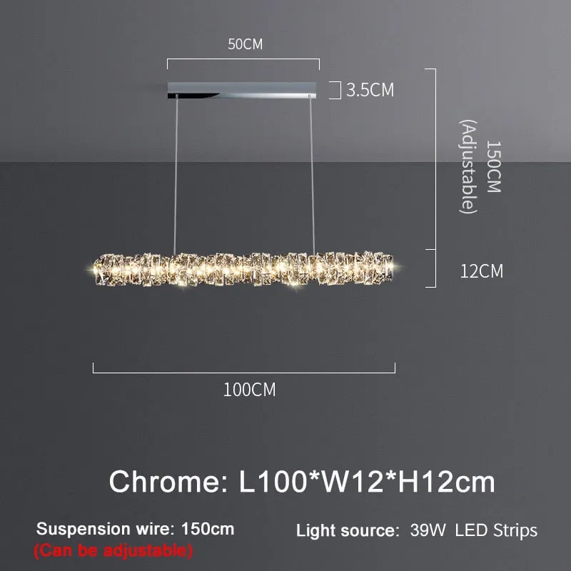 YLK Aloduk Island Luxury crystal chandelier