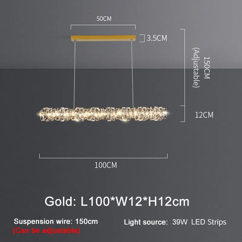 YLK Aloduk Island Luxury crystal chandelier