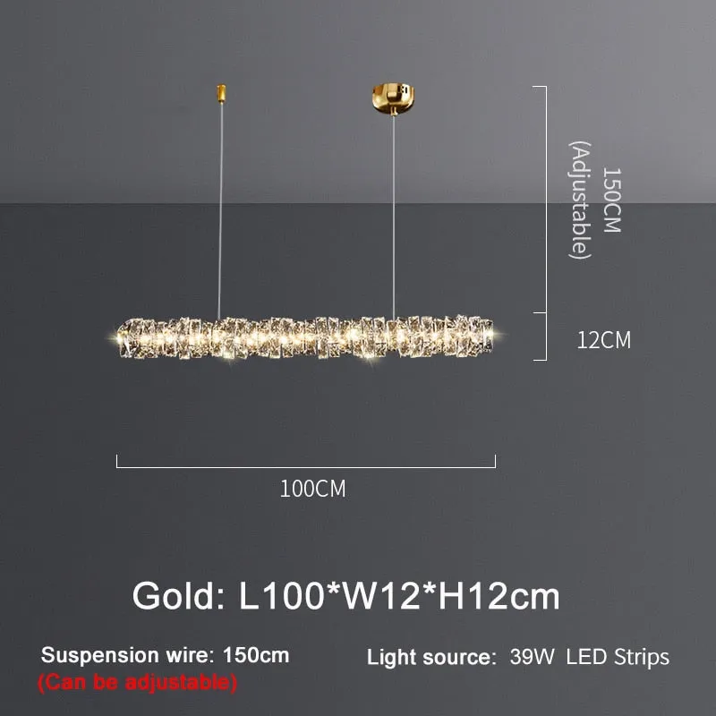 YLK Aloduk Island Luxury crystal chandelier