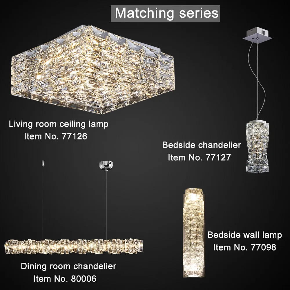 YLK Aloduk Island Luxury crystal chandelier