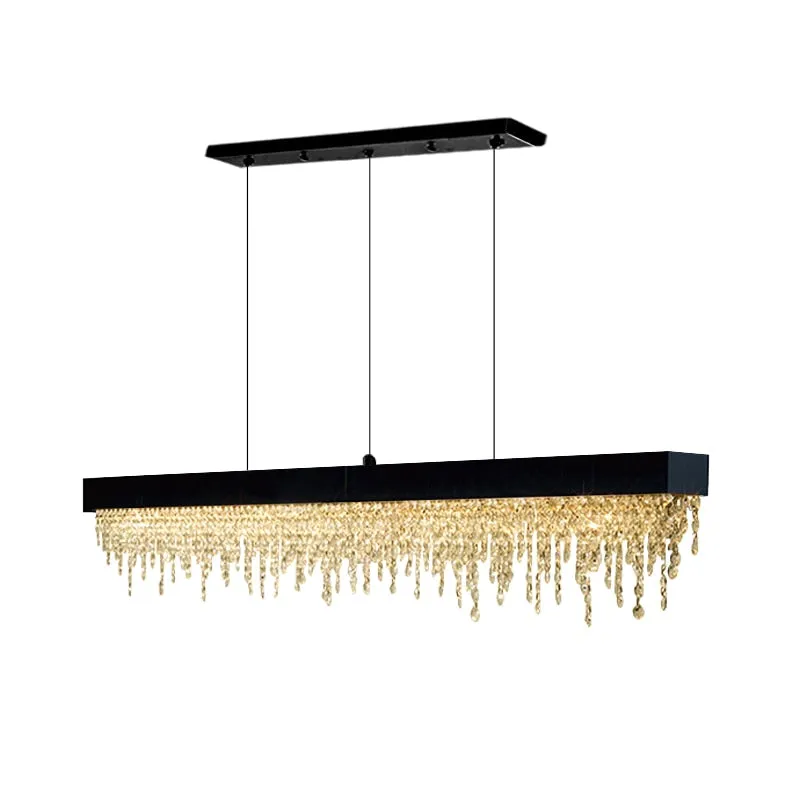 YLK Innite - Luxury Rectangle modern crystal chandelier