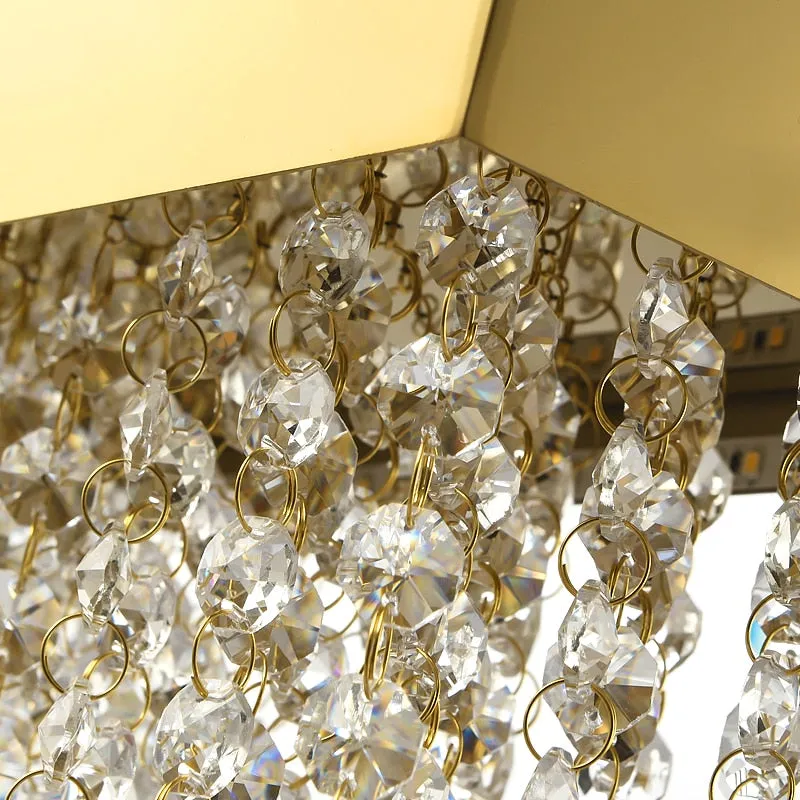 YLK Innite - Luxury Rectangle modern crystal chandelier