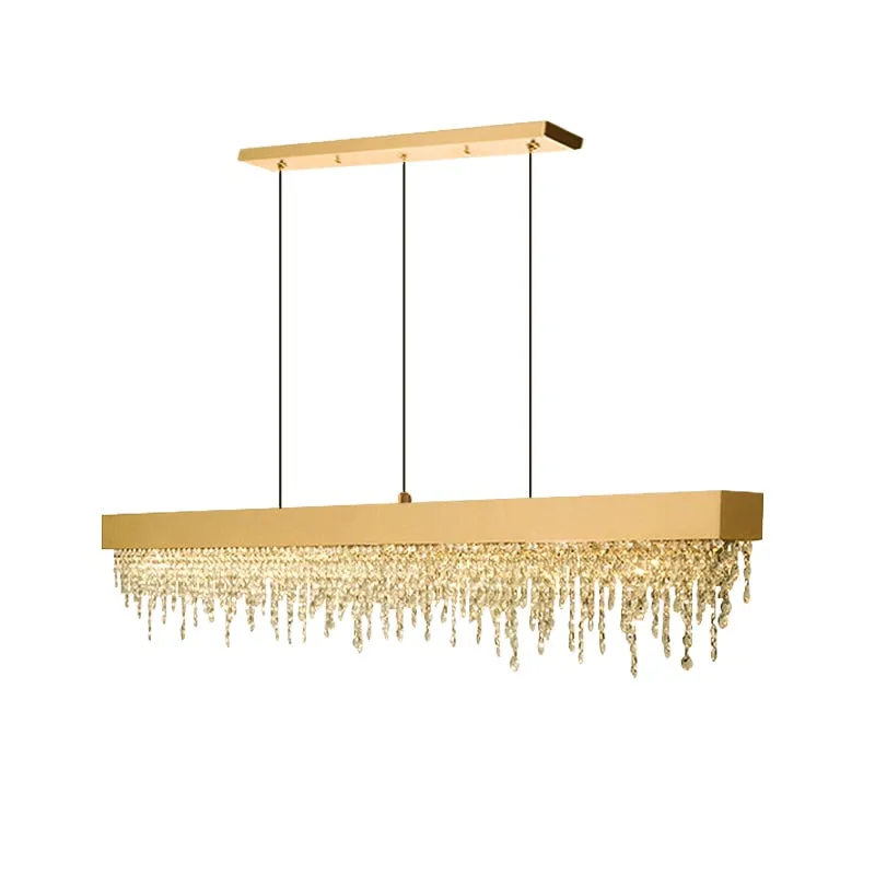 YLK Innite - Luxury Rectangle modern crystal chandelier