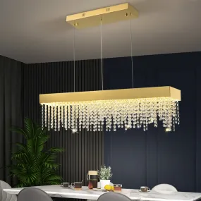 YLK Innite - Luxury Rectangle modern crystal chandelier