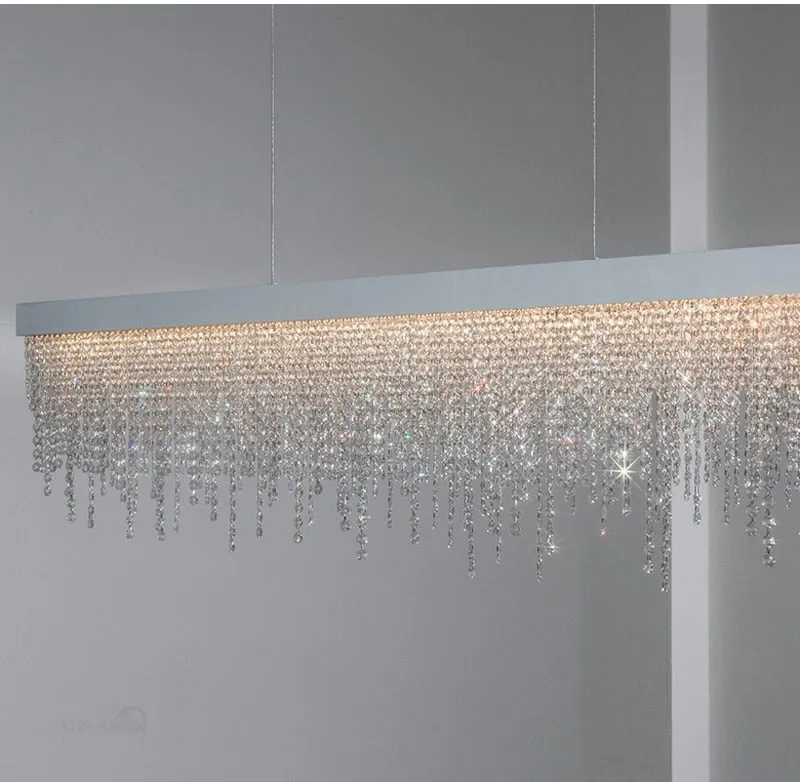 YLK Innite - Luxury Rectangle modern crystal chandelier