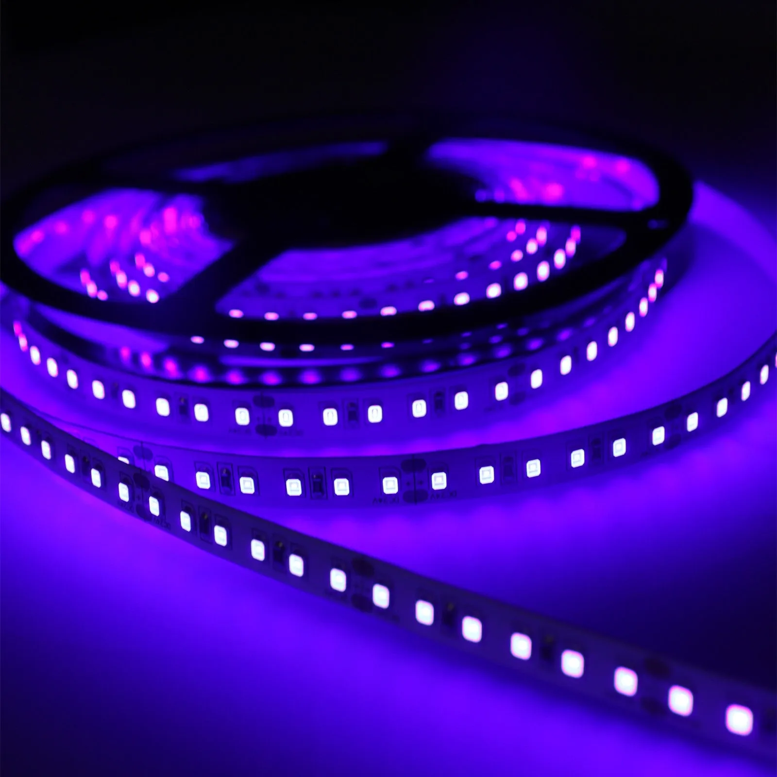 YUJILEDS® Violet LED Flexible Strip - 120 LEDs/m - 5m/Reel